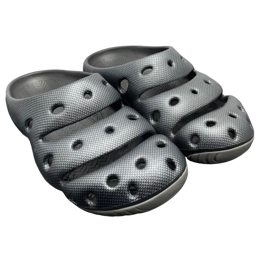 KEEN Yogui Arts Slipper Graphite Slip On Clogs Ye Shoes Mens Size 10 FAST SHIP - Picture 3 of 15